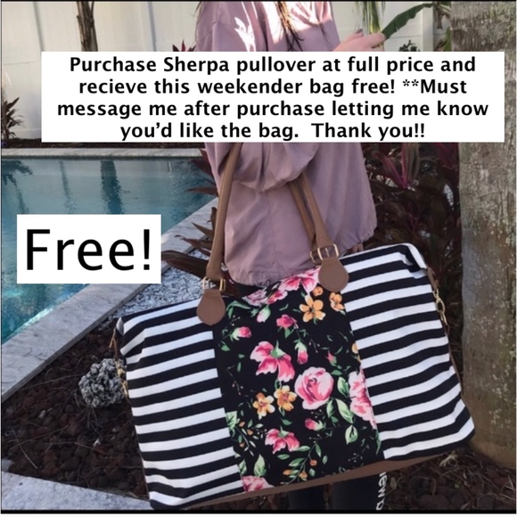 Sherpa Half Zip Pullover with pockets - Gray - Picture 4 of 6